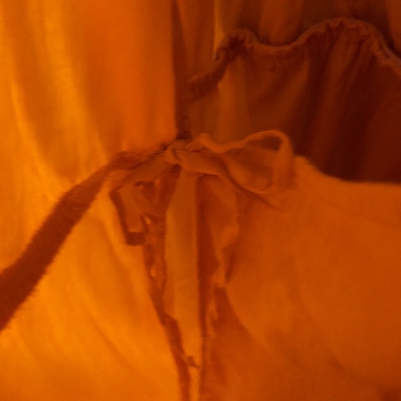 🥳HP🎉 Old Navy Gold Yellow Wrap Dress NWT Sz XXL - Picture 8 of 9